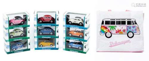 Colección vintage de nueve miniaturas diferentes de coches, ...