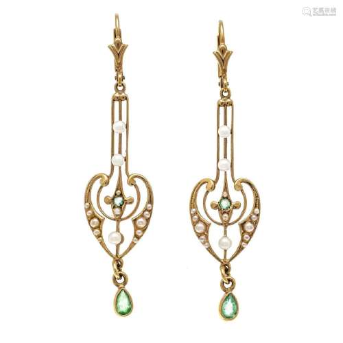 Art Nouveau earrings GG 333/000 wi