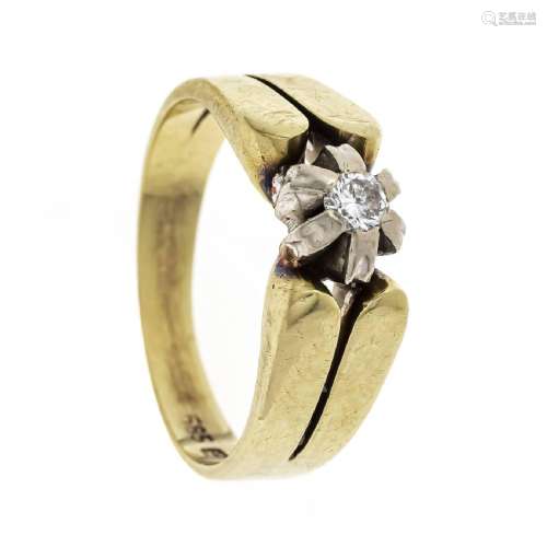 Brilliant ring GG/WG 585/000 with