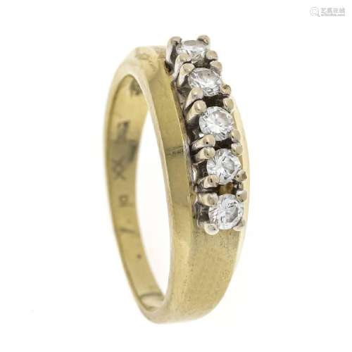 Riviere ring GG/WG 585/000 with 5
