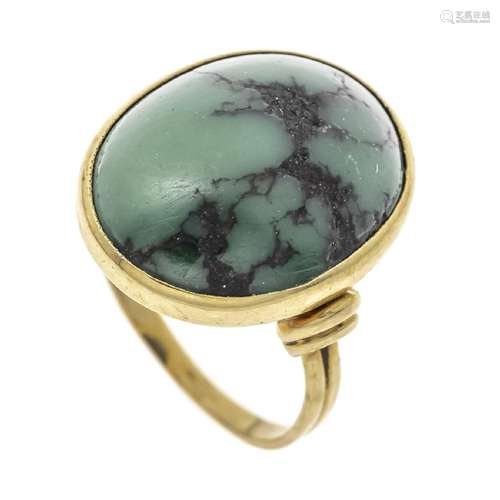 Gemstone ring GG 585/000 unstamped