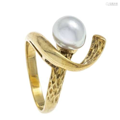 Design pearl ring GG 585/000 with