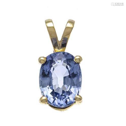 Sapphire pendant GG 750/000 with a