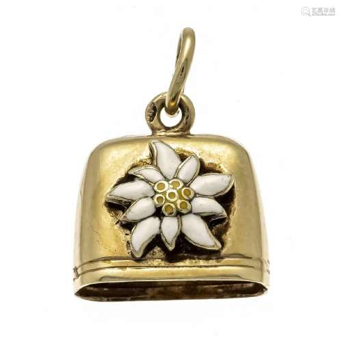 Cowbell pendant GG 585/000 unstamp