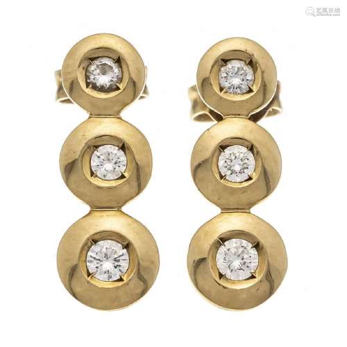 Brilliant earrings GG 585/000 with