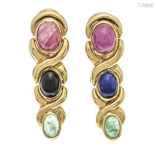 Multicolor clip earring GG 585/000