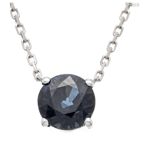 Sapphire necklace WG 750/000 with