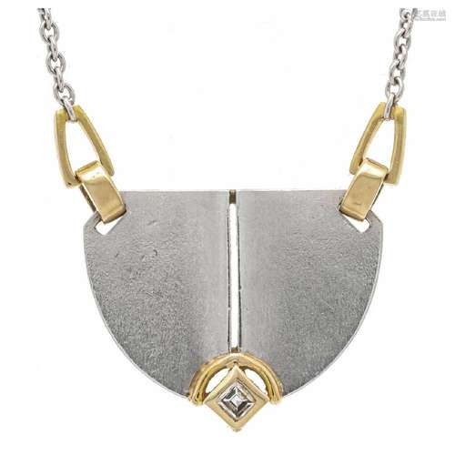 Design necklace platinum 950/000 a