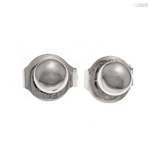 Platinum stud earrings PT 950/000