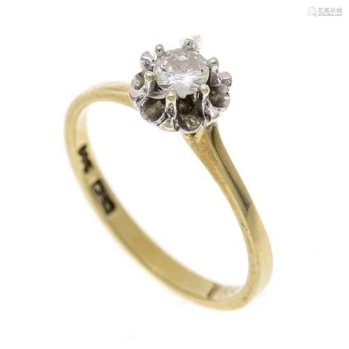 Brilliant ring GG/WG 585/000 with