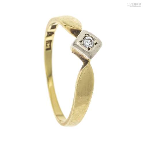 Brilliant ring GG/WG 585/000 with