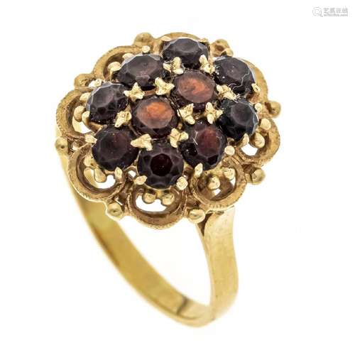 Garnet ring RG 750/000 with round