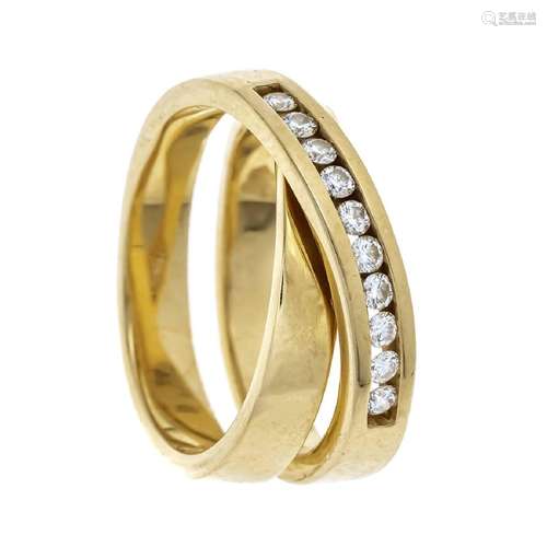 Christ crossover ring GG 585/000 w