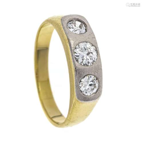 Old cut diamond ring GG/WG 585/000