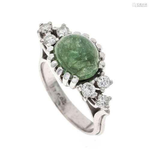 Emerald diamond ring WG 585/000 wi