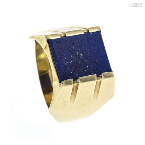 Lapis lazuli men's ring GG 585/000