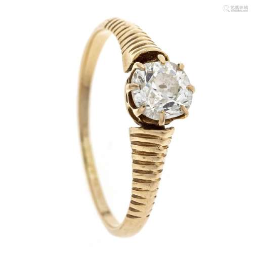 Old cut diamond ring RG 585/000 wi