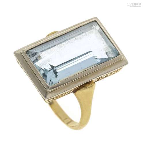 Art Deco aquamarine ring GGWG 585/