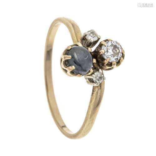 Art Nouveau ring RG 585/000 with a