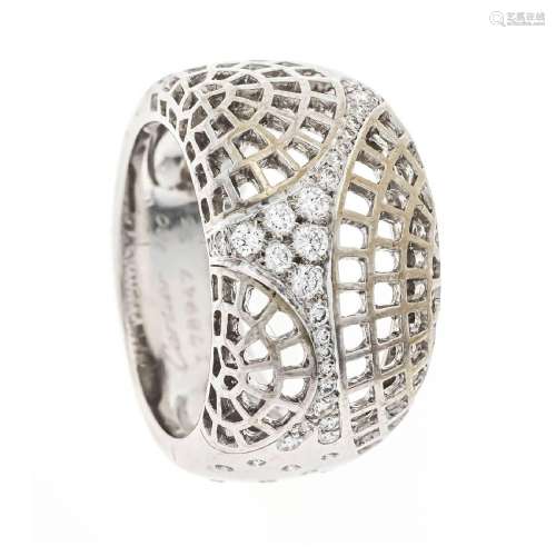 Cartier diamond ring WG 750/000 ge
