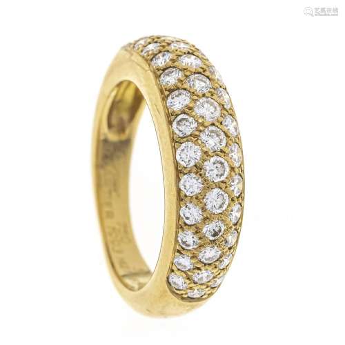 Cartier ring Brilliant ring GG 750