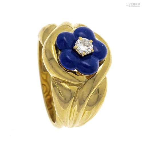 Chaumet Paris enamel diamond ring