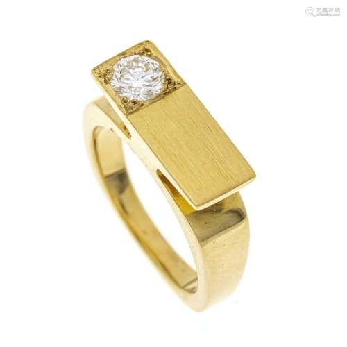 Design diamond ring GG 750/000 wit