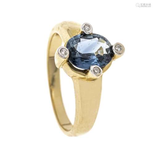 Harry Ivens sapphire diamond ring