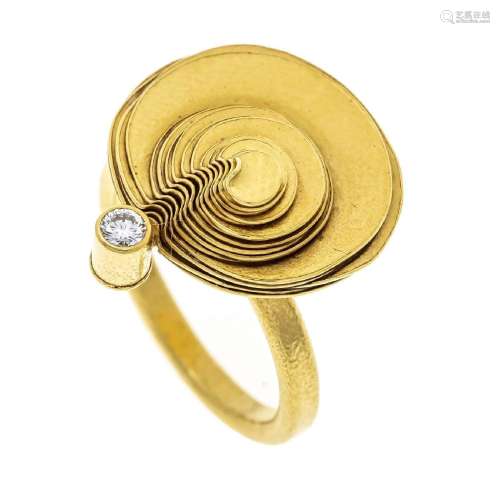 Design diamond ring GG 750/000 mat