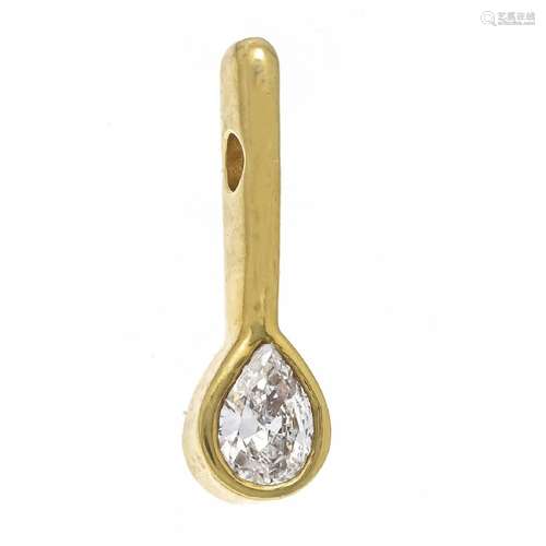 Diamond drop pendant GG 750/000 wi