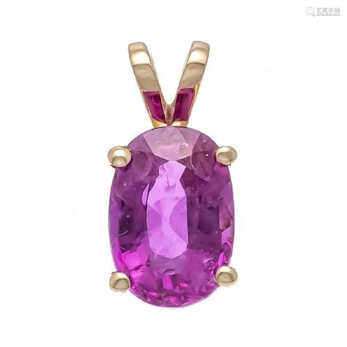 Pink sapphire pendant RG 750/000 w