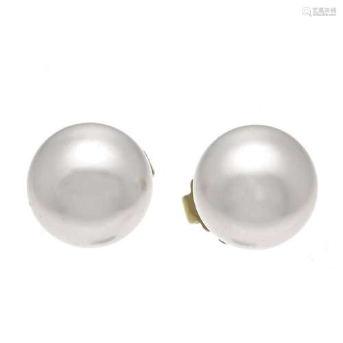 Mikimoto South Sea pearl stud earr