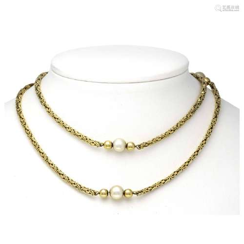 King necklace GG 585/000 unstamped