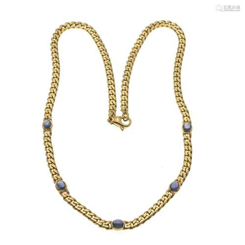 Sapphire necklace GG 585/000 with