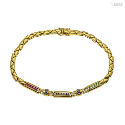 Multicolor link bracelet GG 585/00