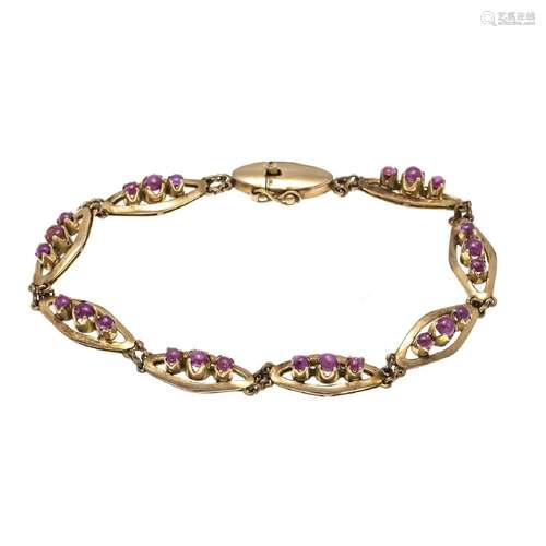 Ruby bracelet RG 550/000 unstamped