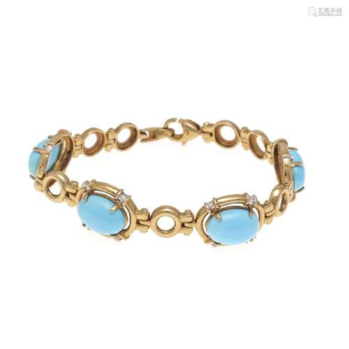 Link bracelet RG 585/000 with 4 ov