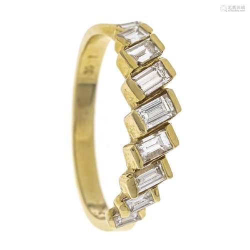 Diamond baguette ring GG 585/000 w