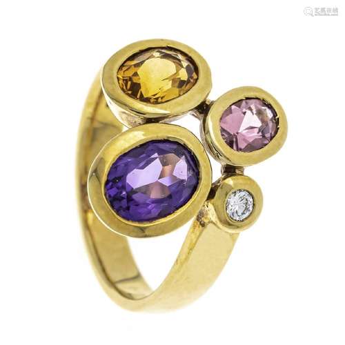 Multicolor diamond ring GG 585/000