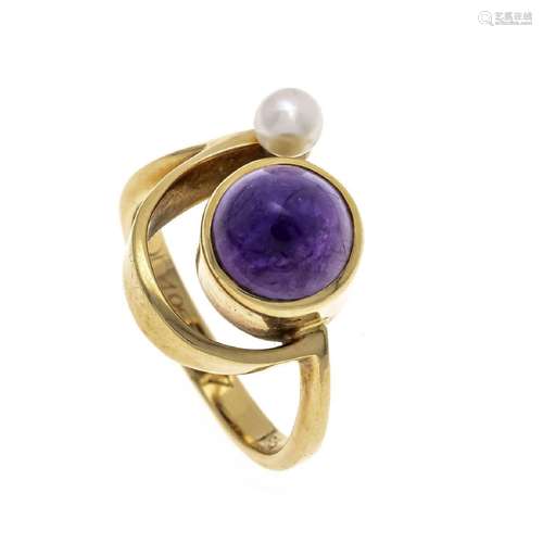 Amethyst bead ring RG 585/000 with