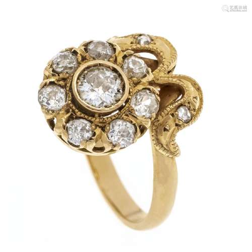 Old cut diamond ring RG 583/000 Ru