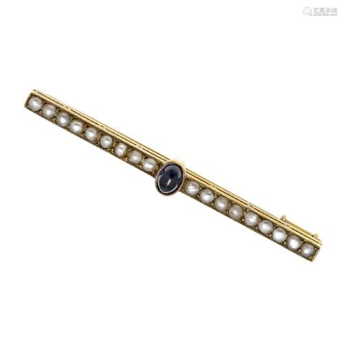 Sapphire bead stick pin GG 585/000