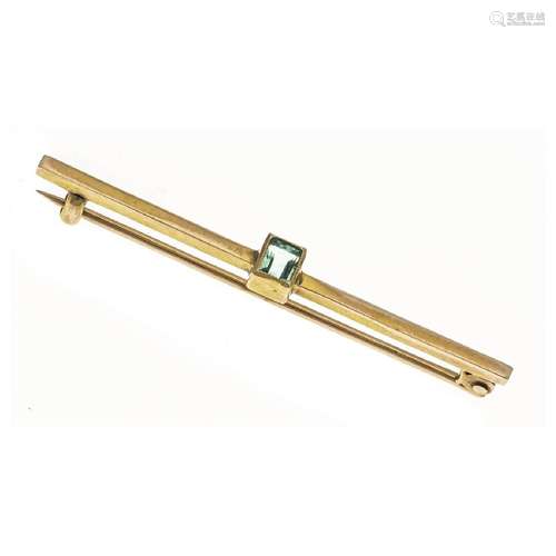 Tourmaline pin GG 585/000 with one