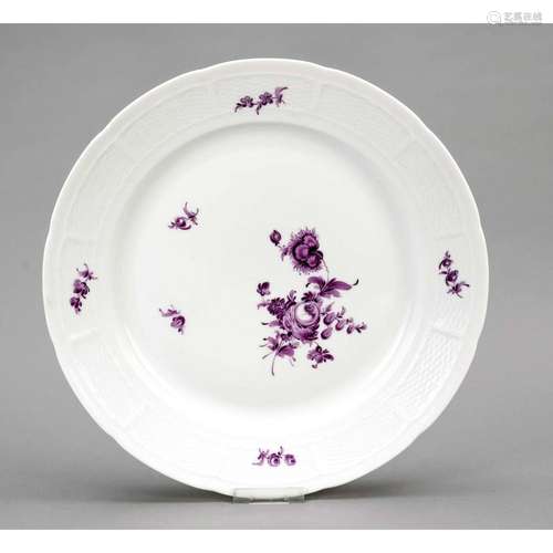 Large serving plate, Nymphenburg,