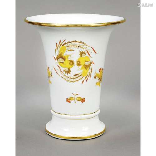 Trumpet vase, Meissen, mark after