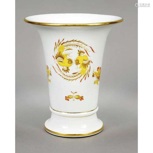 Trumpet vase, Meissen, mark after