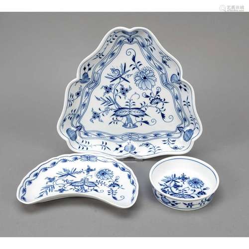 Three bowls, Meissen, 2nd half of