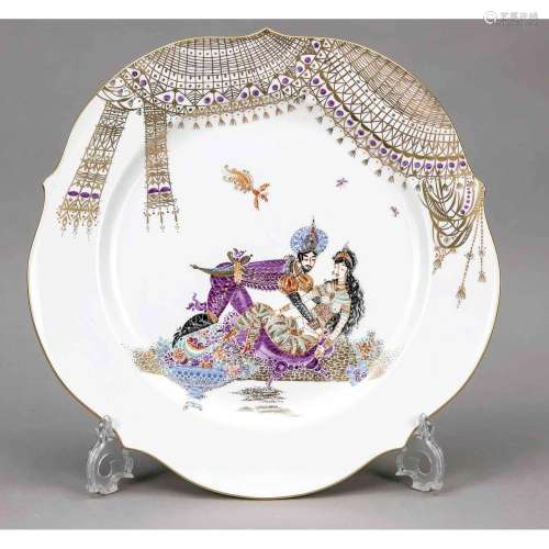 Large cake plate, fairs, after 19
