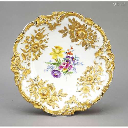 A ceremonial plate, Meissen, 20th