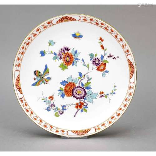 Round platter, Meissen, 1970s, 1s